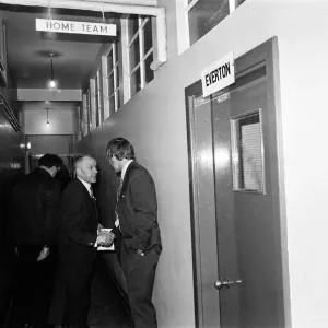 Bill Shankly and Gordon West, 1971 FA Cup Semi Final Print