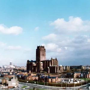 Liverpool Metropolitan Cathedral Print, 4th February 1994
