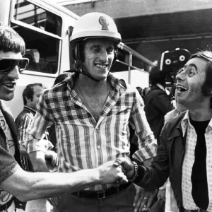 Liverpool Legends Share a Laugh, Stadio Olimpico Print 1977
