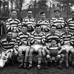 Liverpool Rugby League club team group October 1951