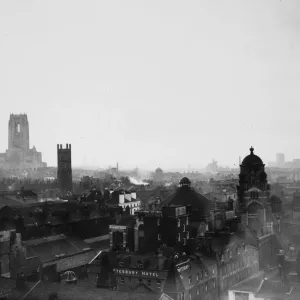 The Liverpool skyline with the Anglican Cathedral in the distance The Liverpool skyline with the Anglican Cathedral in the distance