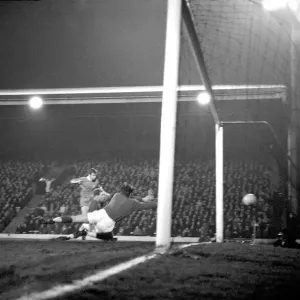 Liverpool v Crystal Palace 1970 Print: Graham Scores Liverpool v Crystal Palace 1970 Print: Graham Scores