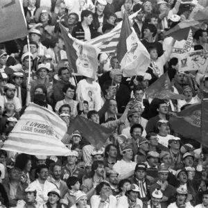 1984 Milk Cup Final Print: Liverpool v Everton 0-0