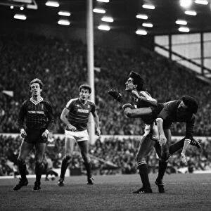 Liverpool v. Ipswich. November 1984 MF18-15-014 The final score was a two nil