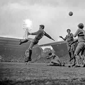 Liverpool v. West Ham. Action from the match. The final score was a two nil victory to