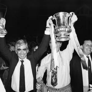 Liverpool verses Wimbledon. FA Cup final at Wembley Stadium Liverpool verses Wimbledon. FA Cup final at Wembley Stadium