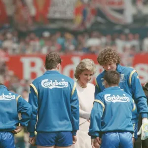 Liverpool verses Wimbledon. FA Cup final at Wembley Stadium Liverpool verses Wimbledon. FA Cup final at Wembley Stadium