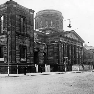 Liverpools Custom House, Liverpool, Merseyside. Circa 1941