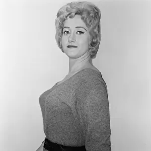 Liz Fraser, English actress, pictured at Shepperton Film Studios