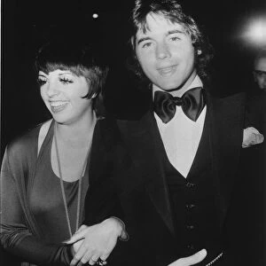 Liza Minnelli with Desi Arnaz Jnr son of Lucille Ball May 1972