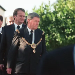 Llandaff Cathedral, Princess Diana service and memorial. 6th September 1997 Llandaff Cathedral, Princess Diana service and memorial. 6th September 1997
