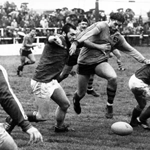 Llanelli v Australia rugby match, during the Australia tour of Britain and Ireland