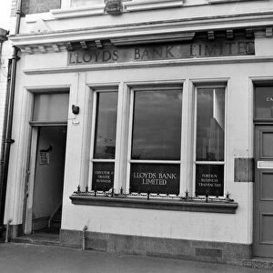 Lloyds Bank Cattle Market branch, Newcastle. 1st November 1983