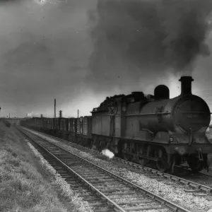 Locomotive 3799 designed by Nigel Gresley seen here hauling coal in Derbyshire Locomotive 3799 designed by Nigel Gresley seen here hauling coal in Derbyshire