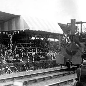 A locomotive built at Hetton Colliery in 1822 headed the Railway Centenary Celebration