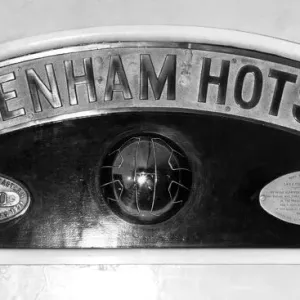 A Locomotive Nameplate Print: Tottenham Hotspur