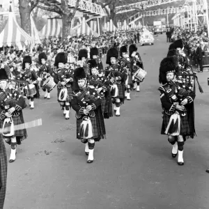 London Easter Parade at Battersea Park Festival Gardens, 11th April 1971 London Easter Parade at Battersea Park Festival Gardens, 11th April 1971