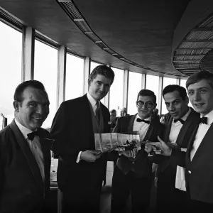 The London G.P.O Tower Restaurant Print, 9th January 1968