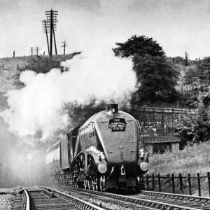A4 Steam Locomotive 60028 Walter K Print A4 Steam Locomotive 60028 Walter K Print