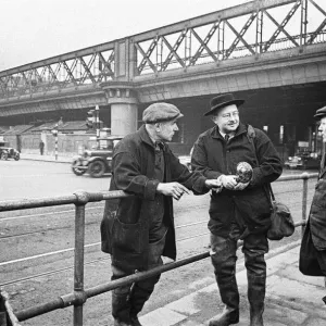 London sewermen seen here with Mirror photographer Bela Zola at Blackfriars London sewermen seen here with Mirror photographer Bela Zola at Blackfriars