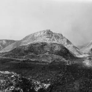 A London timber stack reduced to charcoal after being ravaged by fire during the blitz A London timber stack reduced to charcoal after being ravaged by fire during the blitz
