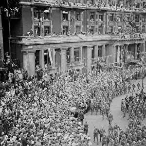 London victory march. May 1919