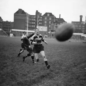 London Wasps v Cardiff Blues, Rugby Union match, December 1959 London Wasps v Cardiff Blues, Rugby Union match, December 1959