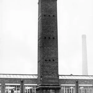 Demolition of Coventry Chimney, 22nd May 1980 Print Demolition of Coventry Chimney, 22nd May 1980 Print