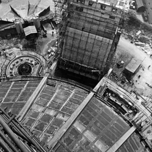 Looking Down on Liverpool Metropolitan Cathedral Print, 1965 Looking Down on Liverpool Metropolitan Cathedral Print, 1965