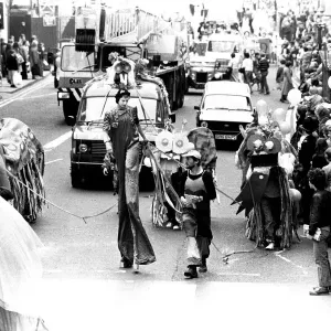 The Lord Mayor of Newcastles parade in the city centre on the 23rd June 1979 The Lord Mayor of Newcastles parade in the city centre on the 23rd June 1979