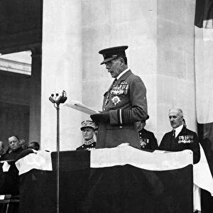 Lord Trenchard making a speech August 1932