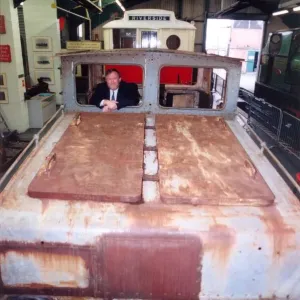 Lou Avis of Siemens Electronics takes a look at the 1909 Siemens engine being restored