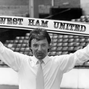 Lou Macari pictured at Upton Park at the start of his job as manager of West Ham Lou Macari pictured at Upton Park at the start of his job as manager of West Ham