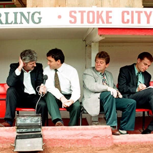 Lou Macari back at the Victoria Ground to be manager of Stoke City for the second time