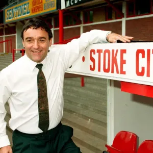 Lou Macari Returns to Stoke City - 30th September 1994 Print