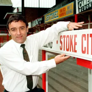 Lou Macari back at the Victoria Ground to be manager of Stoke City for the second time