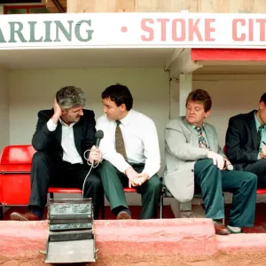 Lou Macari back at the Victoria Ground to be manager of Stoke City for the second time