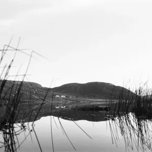Lough Keel, Boyle, County Roscommon, Ireland. 11th December 1976