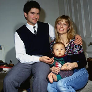 Louise Welsh and family January 1989