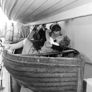 Love and Romance on board the Frigate HMS St Austell, who arrived at Her Majesty Love and Romance on board the Frigate HMS St Austell, who arrived at Her Majesty