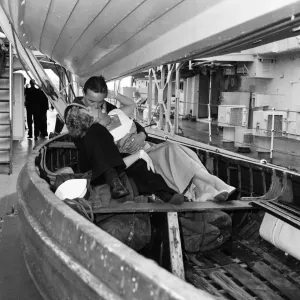 Love and Romance on board the Frigate HMS St Austell, who arrived at Her Majesty Love and Romance on board the Frigate HMS St Austell, who arrived at Her Majesty