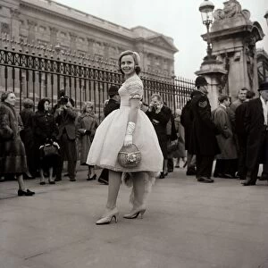 Lovice Ullein Reviczky, the last debutante to enter a party at Buckingham Palace