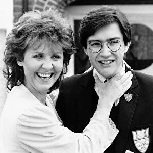 Lulu the singer and actress with Sam Marco in The Growing Pains of Adrian Mole