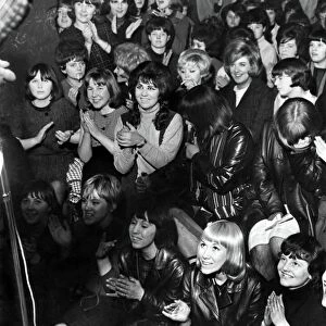 A lunchtime audience at the Cavern. Club in Liverpool. The club has been the springboard