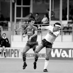 Luton 4 v. Liverpool 1. Division One Football. October 1986 LF20-16-052 Luton 4 v. Liverpool 1. Division One Football. October 1986 LF20-16-052