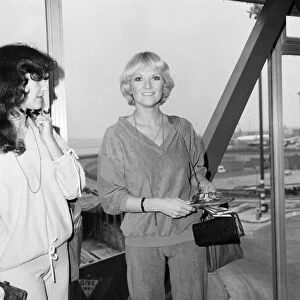 Lyn Paul, Singer, pictured at London Heathrow Airport, 30th September 1979