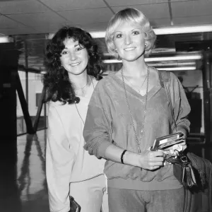 Lyn Paul, Singer, pictured at London Heathrow Airport, 30th September 1979 Lyn Paul, Singer, pictured at London Heathrow Airport, 30th September 1979