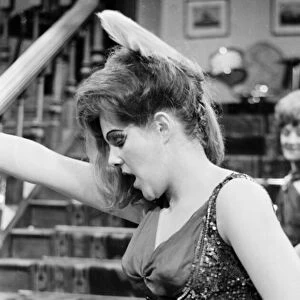 Lynn Redgrave on set of Georgy Girl, a world-wide smash