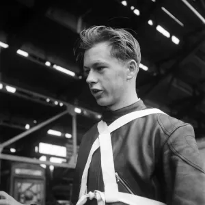 M. Richardson who was killed on his first lap in the 1952 TT Races. September 1952 C4531