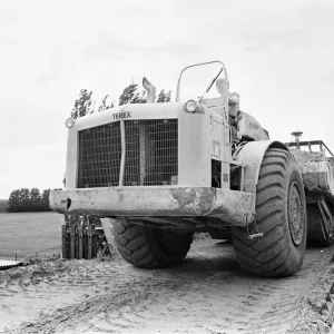 M4 Motorway Construction, June 1970. Reading M4 Motorway Construction, June 1970. Reading